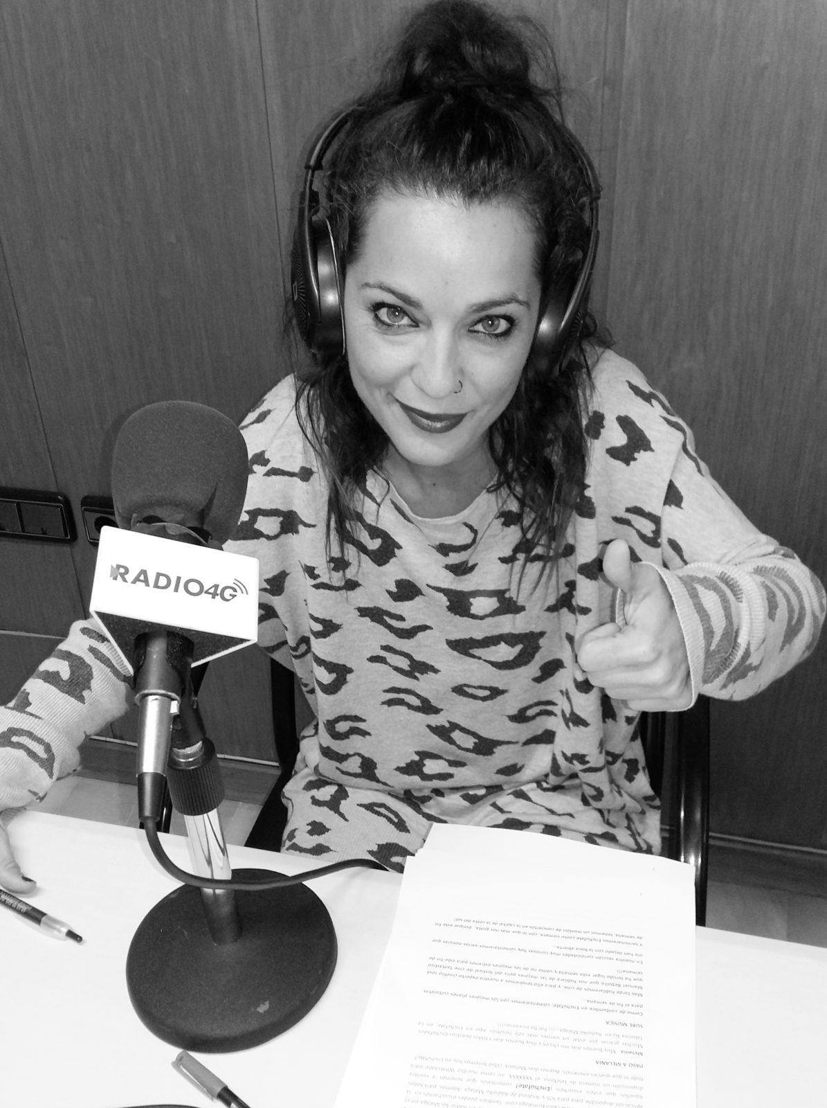 Melania Guijarro presentadora y directora de programa en Radio