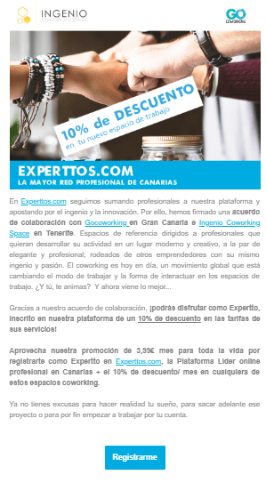 email Marketing Experttos Plataforma online profesional iMeelZ